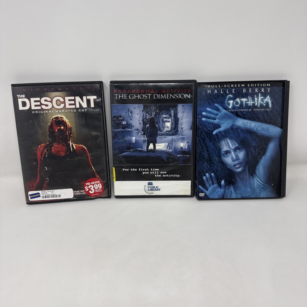 Lot Of 3 Horror Movies